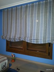 Detalle tela del estore