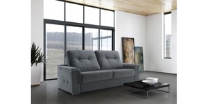 Sofá-cama apertura italiana , colchón de 18cm