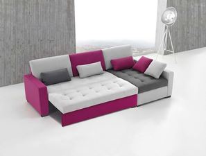 Detalle de apertura de chaislonge-cama.