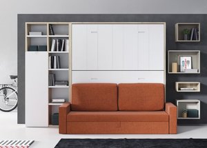 UN ESPACIO FUNCIONAL QUE PUEDE SER UN DORMITORIO PARA DOS HERMANOS , O UNA HABITACIÓN DE INVITADOS.