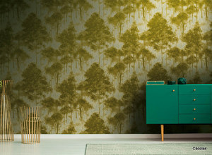 Papel pintado decorativo.