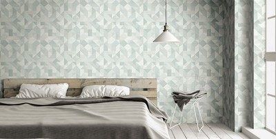 Papel pintado geométrico
