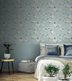 Papel pintado y telas